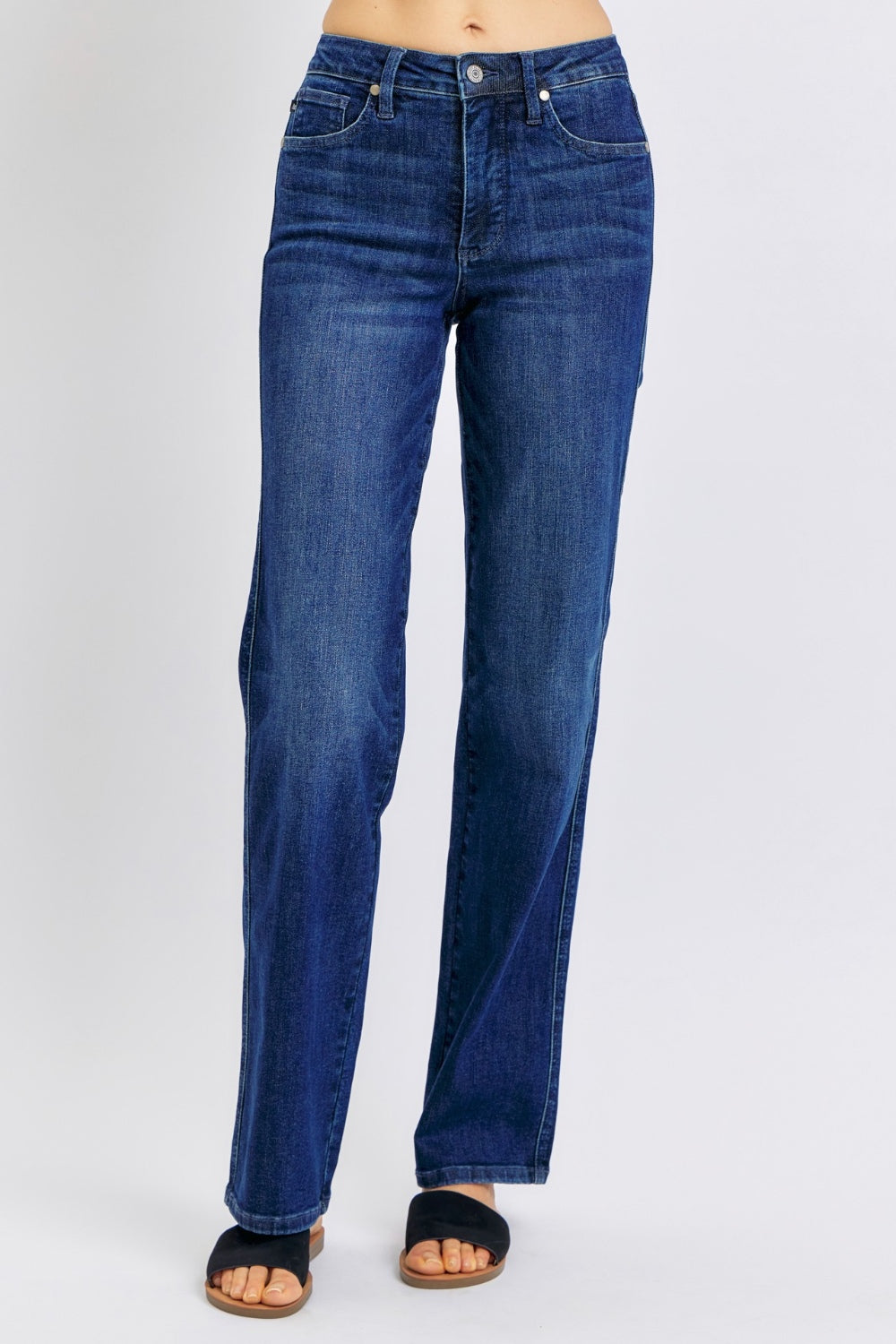 Judy Blue Tummy Control Straight Jeans