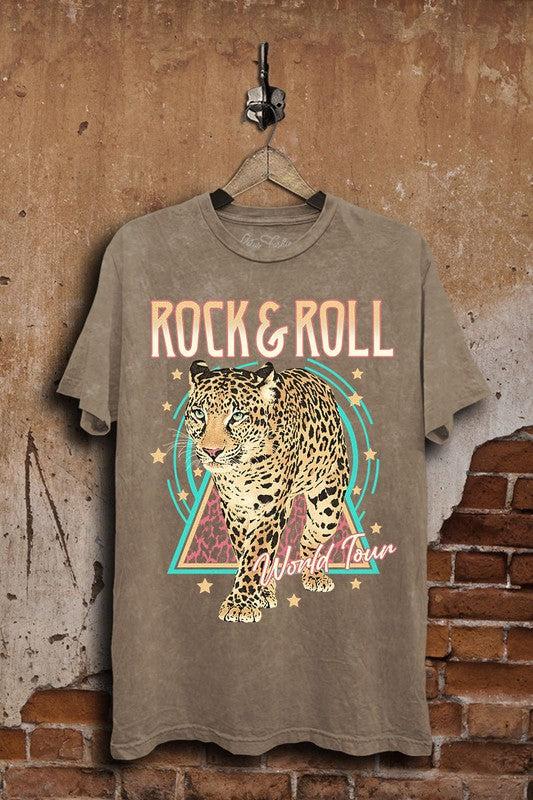 Rock & Roll World Tour Graphic Top