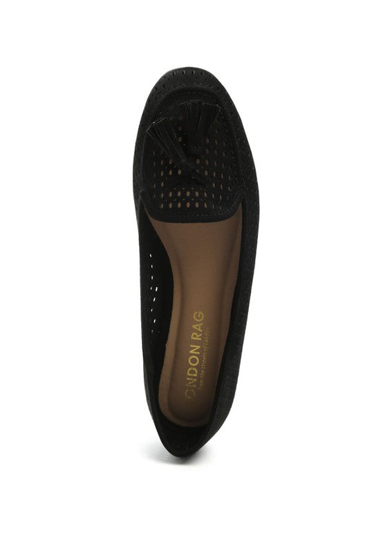 NEST PERFORATED MICROFIBER LOAFER