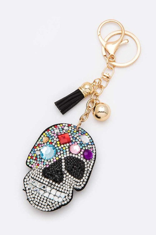 Crystal Skull Iconic Pillow Key Chain