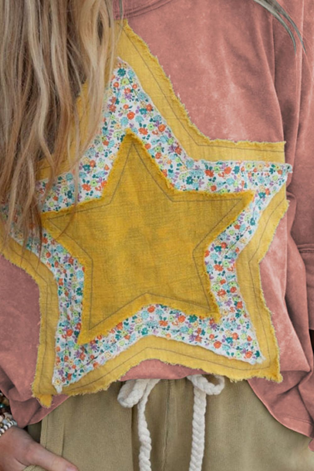 Star Applique T-Shirt