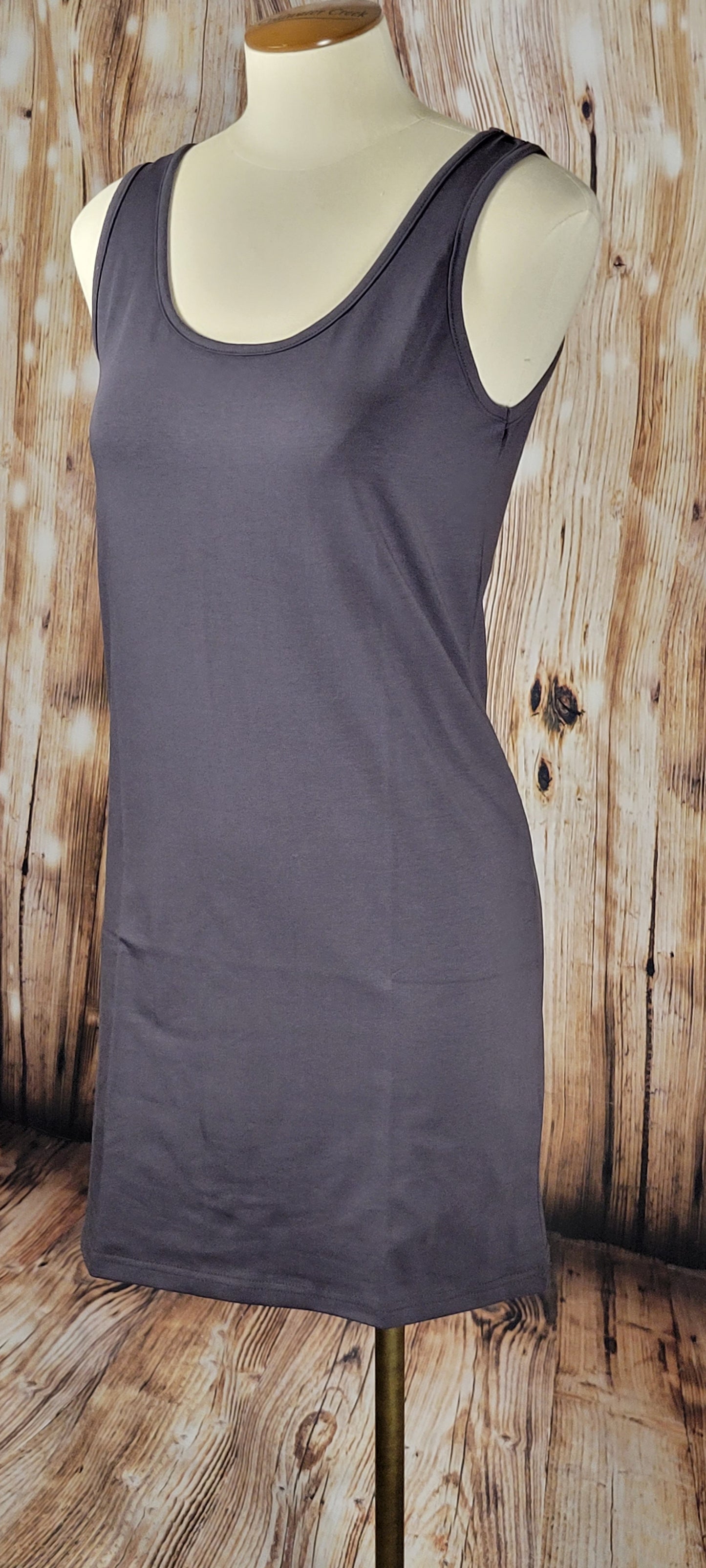 Gray Tank Dress