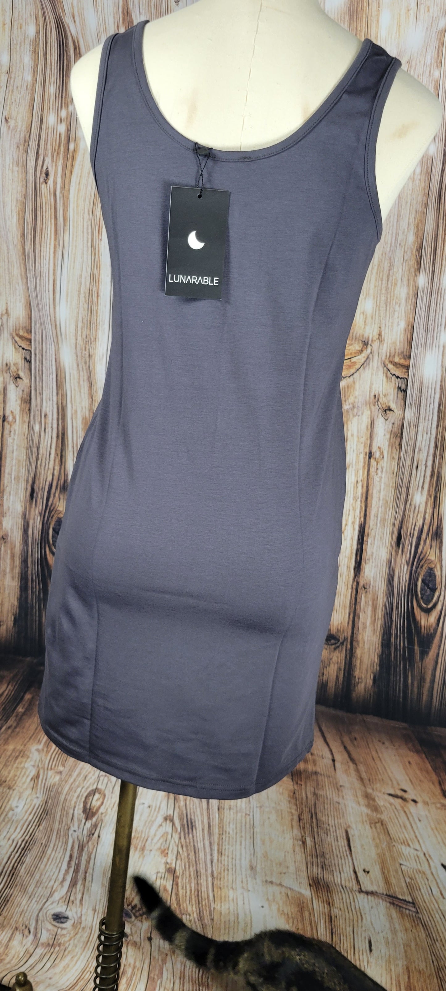 Gray Tank Dress