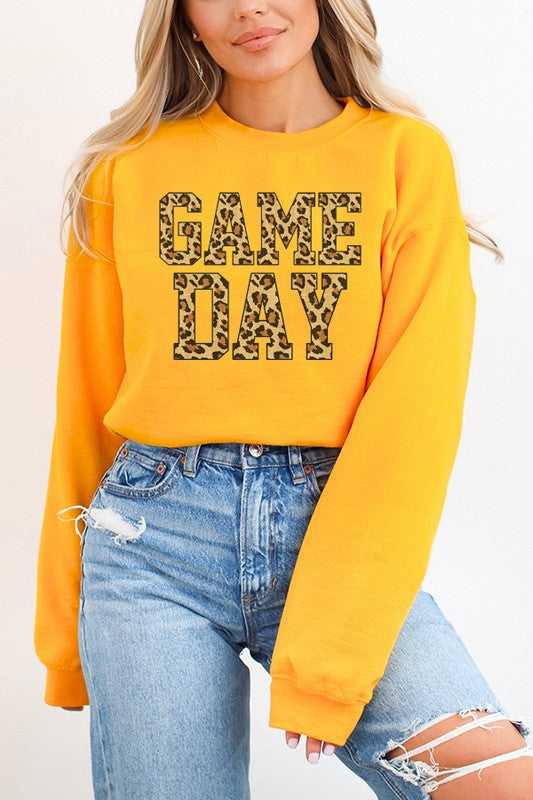 Leopard Game Day Sweatshirt