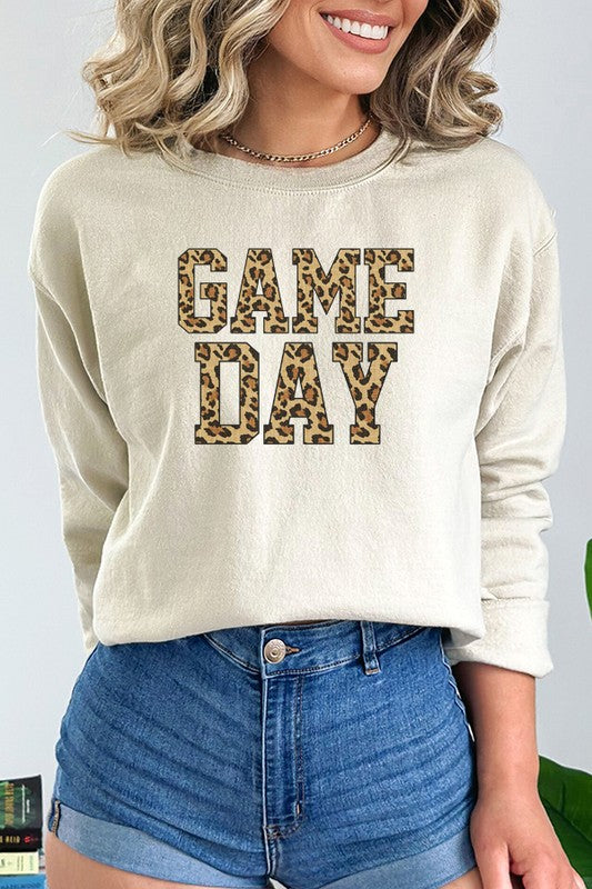 Leopard Game Day Sweatshirt