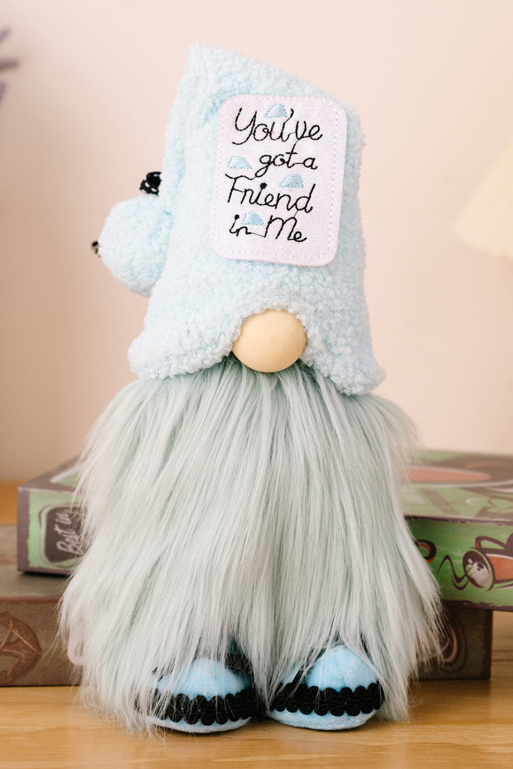 Pom-Pom Trim Faceless Gnome