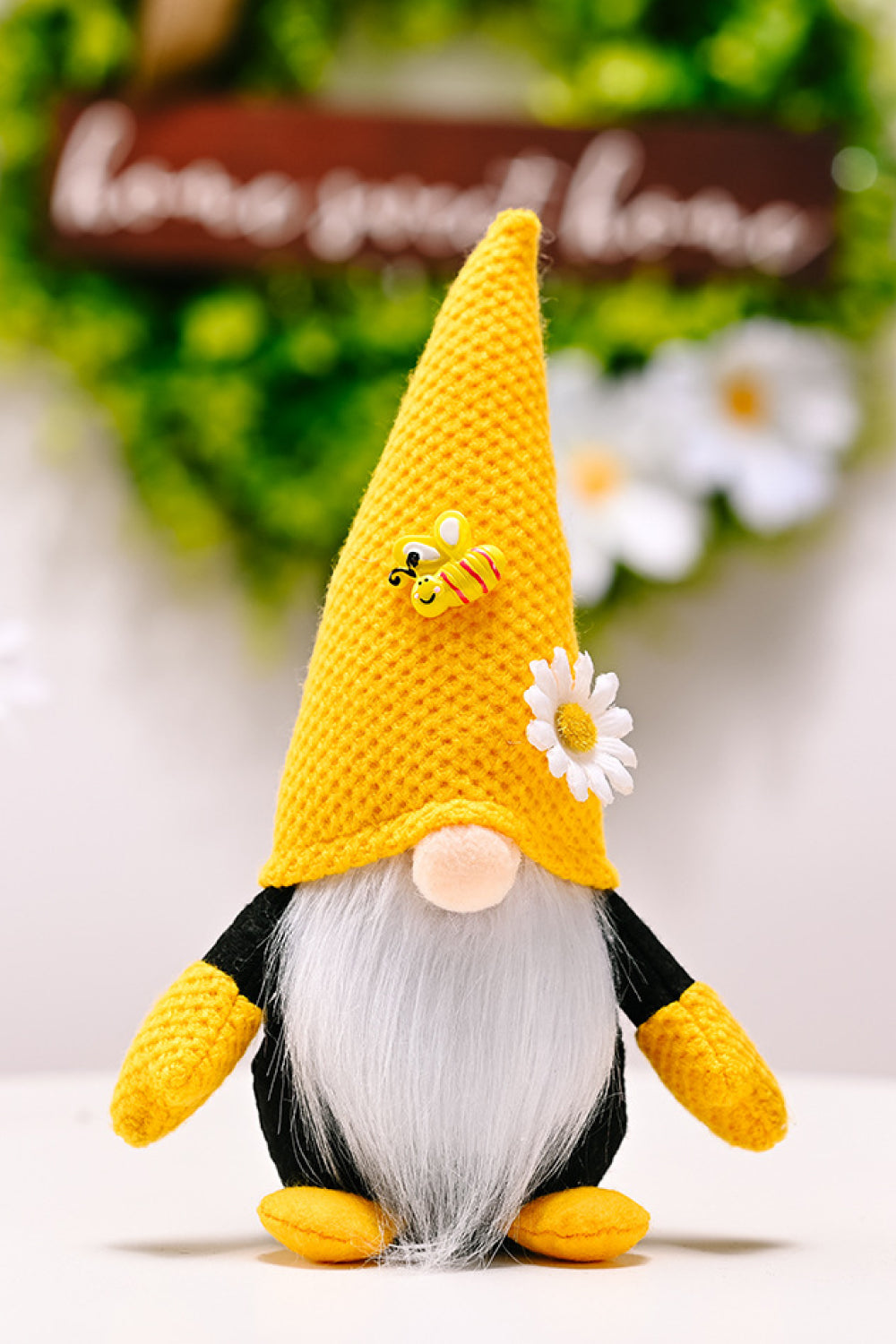 Bee and Flower Faceless Gnome