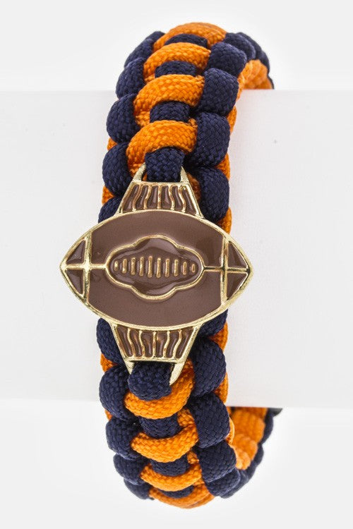 Football Team Color Paracord Bracelet