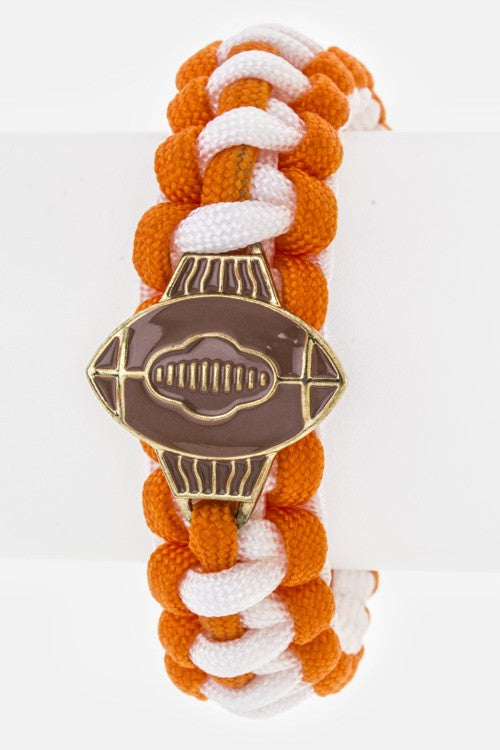 Football Team Color Paracord Bracelet