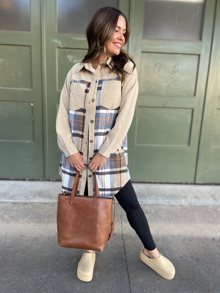 Durham Plaid Jacket in Two Colors