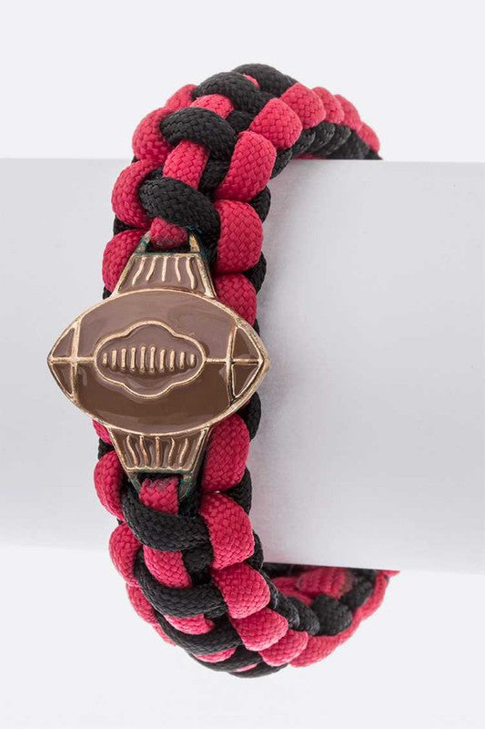 Football Team Color Paracord Bracelet