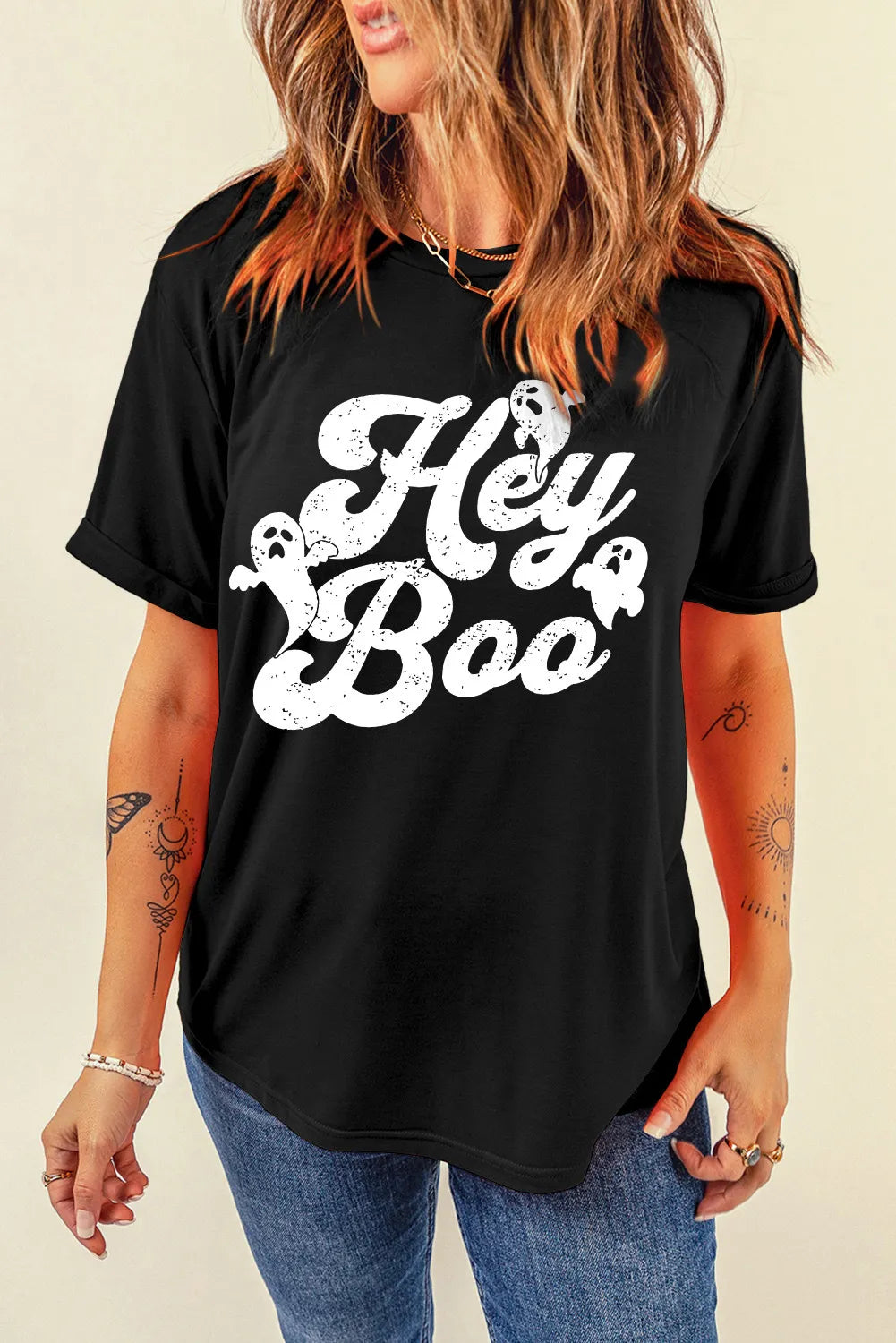 Hey Boo Graphic T-Shirt