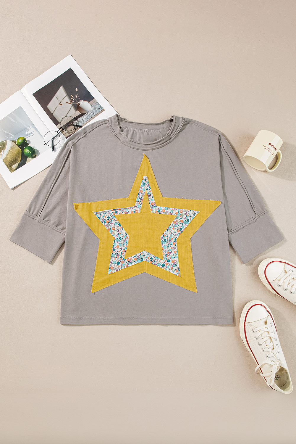 Star Applique T-Shirt