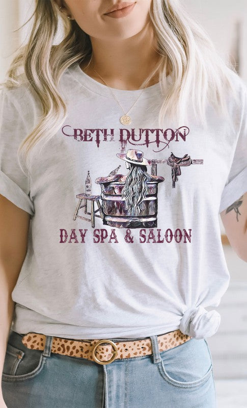 Beth Dutton Day Spa and Saloon Graphic Tee