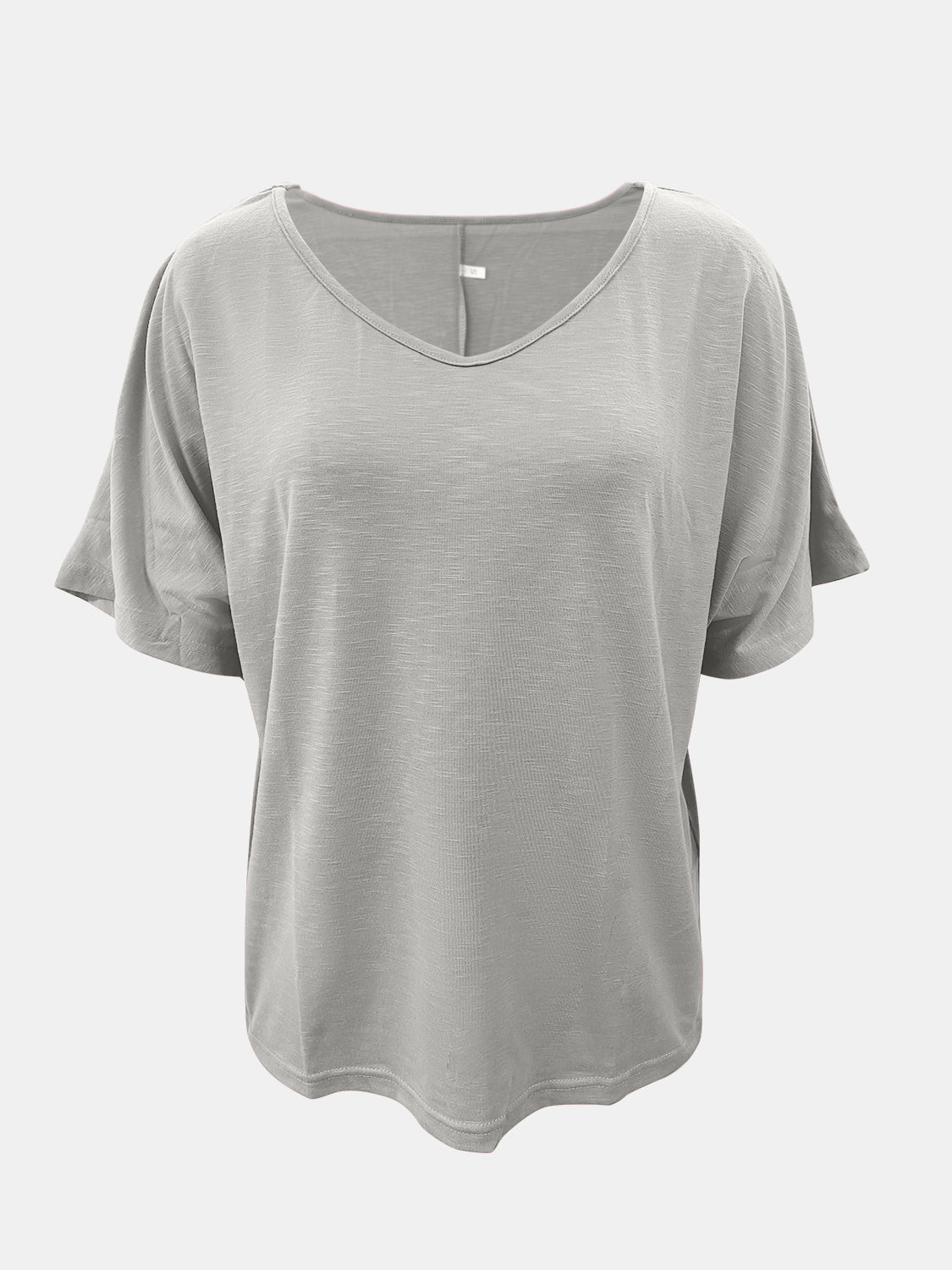 Scoop Neck Short Sleeve T-Shirt