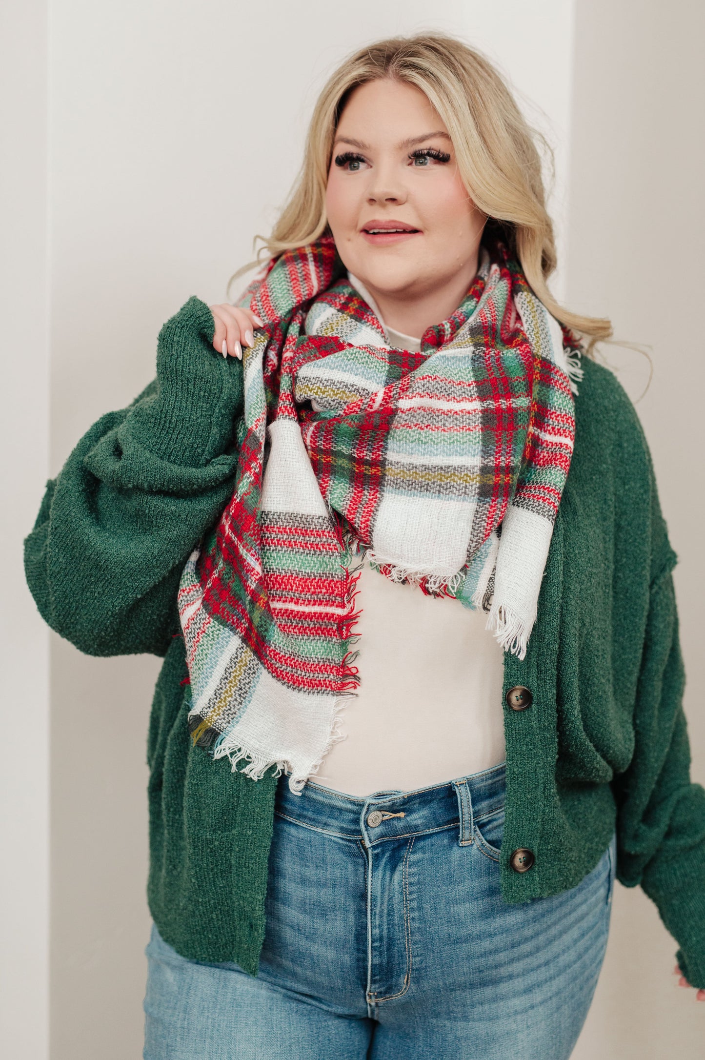 Holiday Plaid Scarf