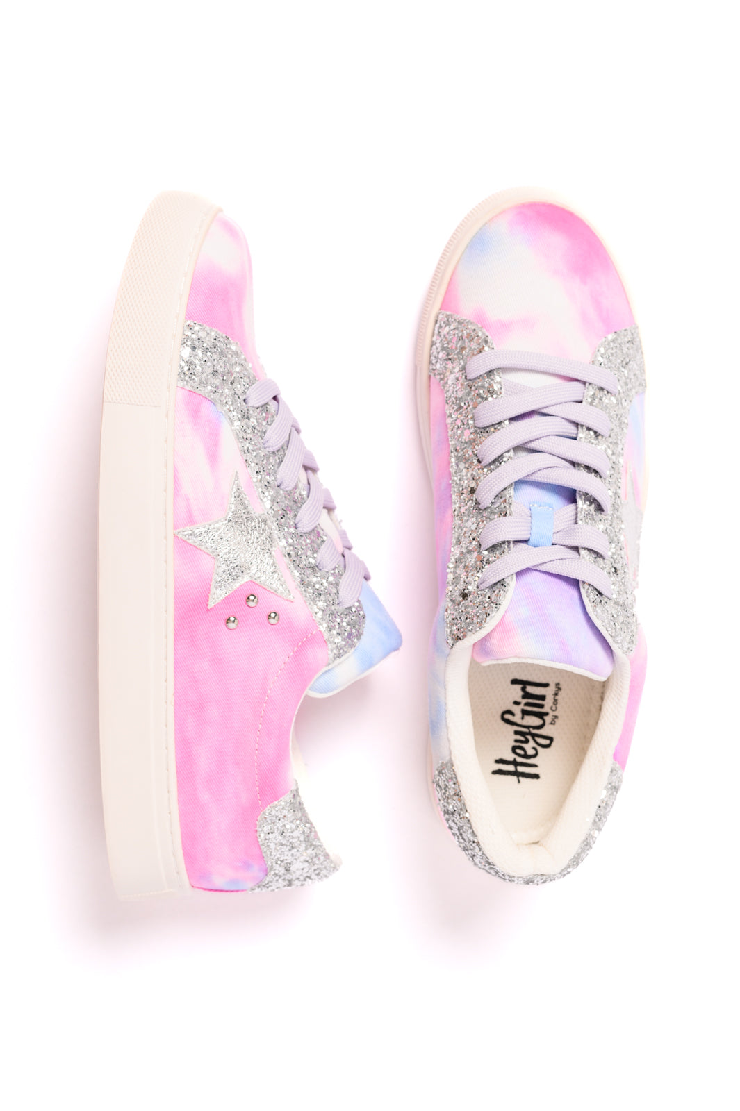 Supernova Sneakers in Pastel Tie Dye-Corkys