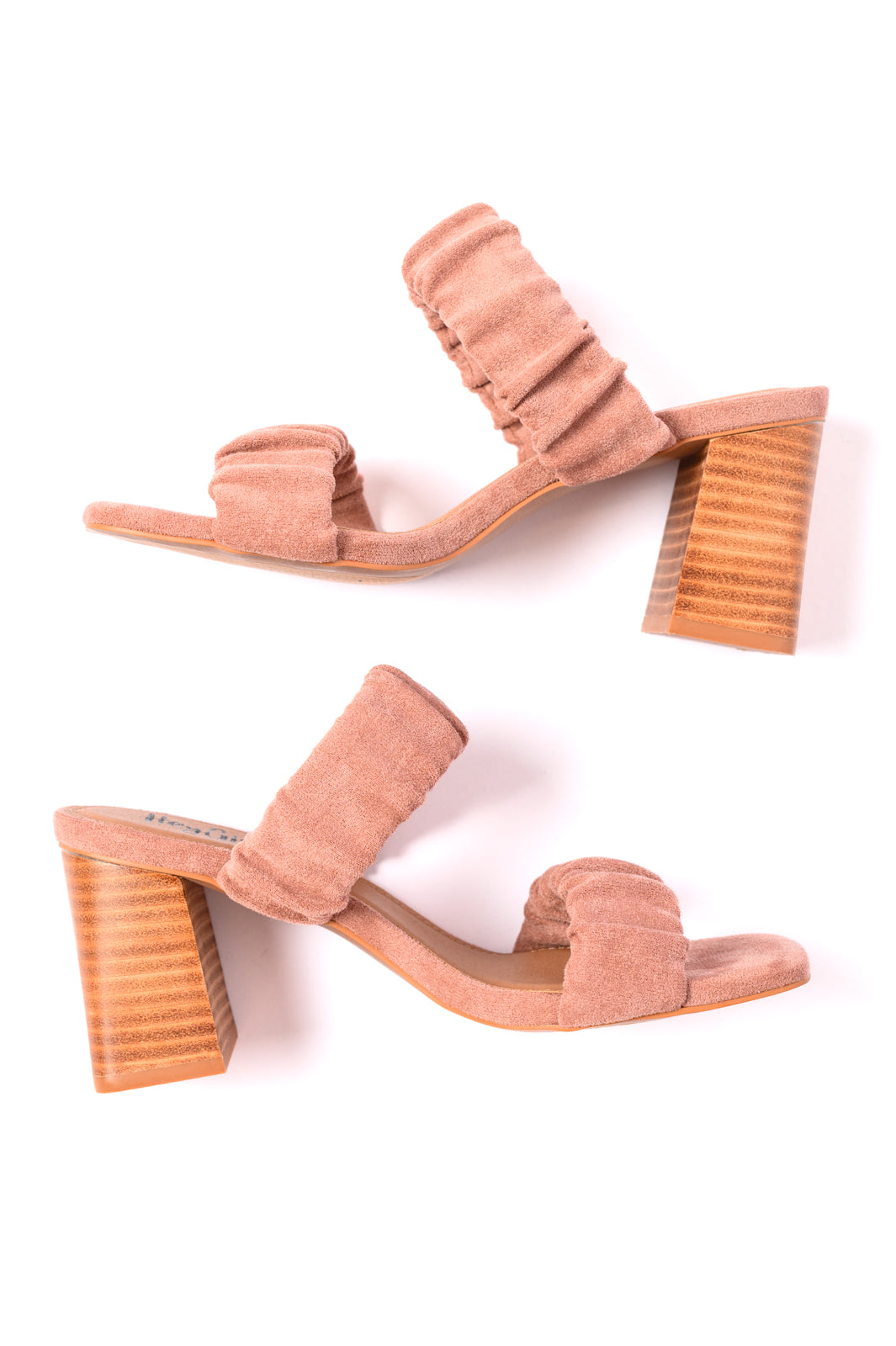 Tropic Like it's Hot Heels in Blush Suede-Corkys