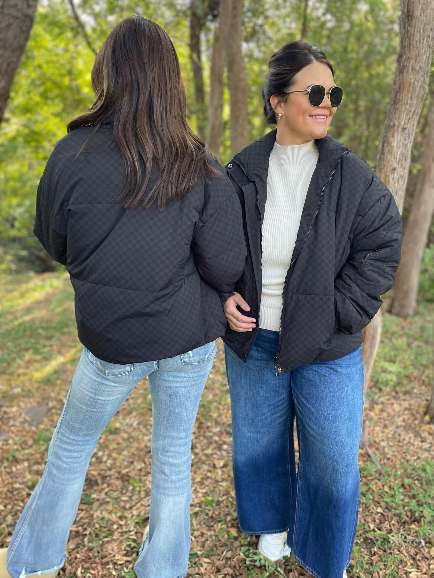 PREORDER: Abbott Checkerboard Puffer Jacket