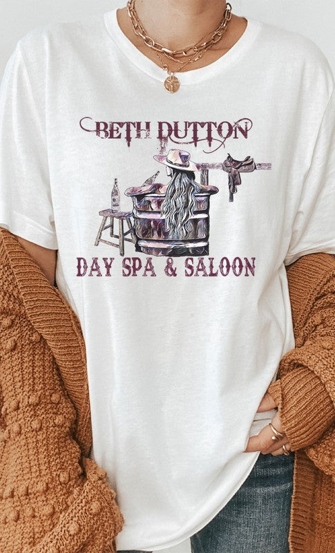 Beth Dutton Day Spa and Saloon PLUS Graphic Tee