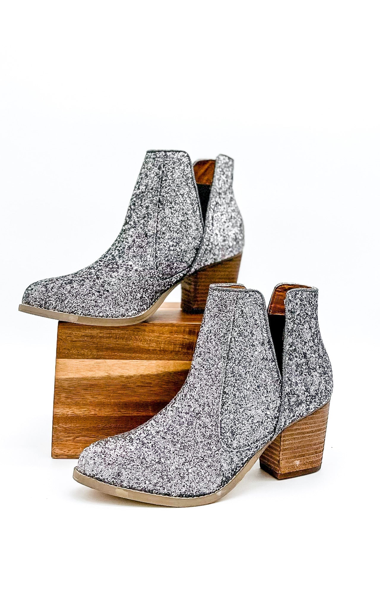 Fiera Booties in Pewter