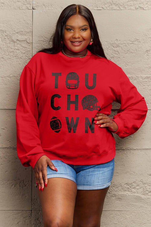 TOUCHDOWN Long Sleeve Sweatshirt