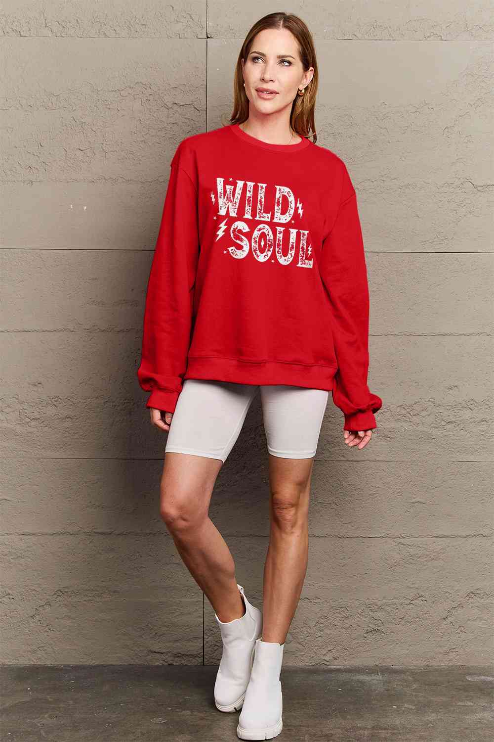 WILD SOUL Graphic Sweatshirt