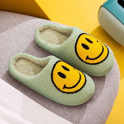 Smiley Face Slippers