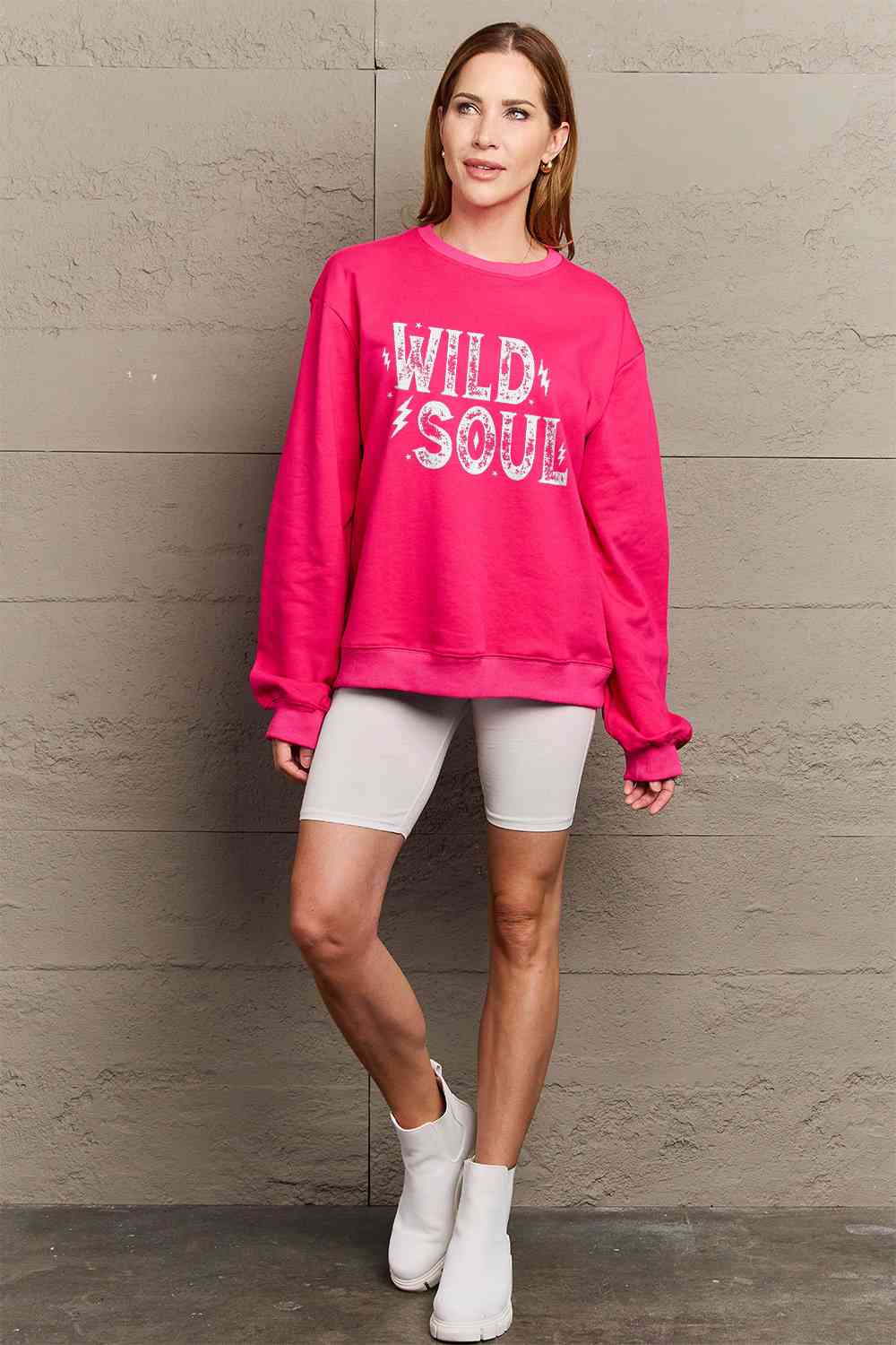 WILD SOUL Graphic Sweatshirt