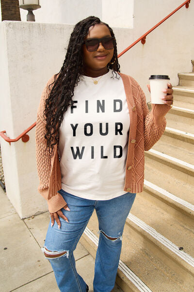 FIND YOUR WILD Short Sleeve T-Shirt