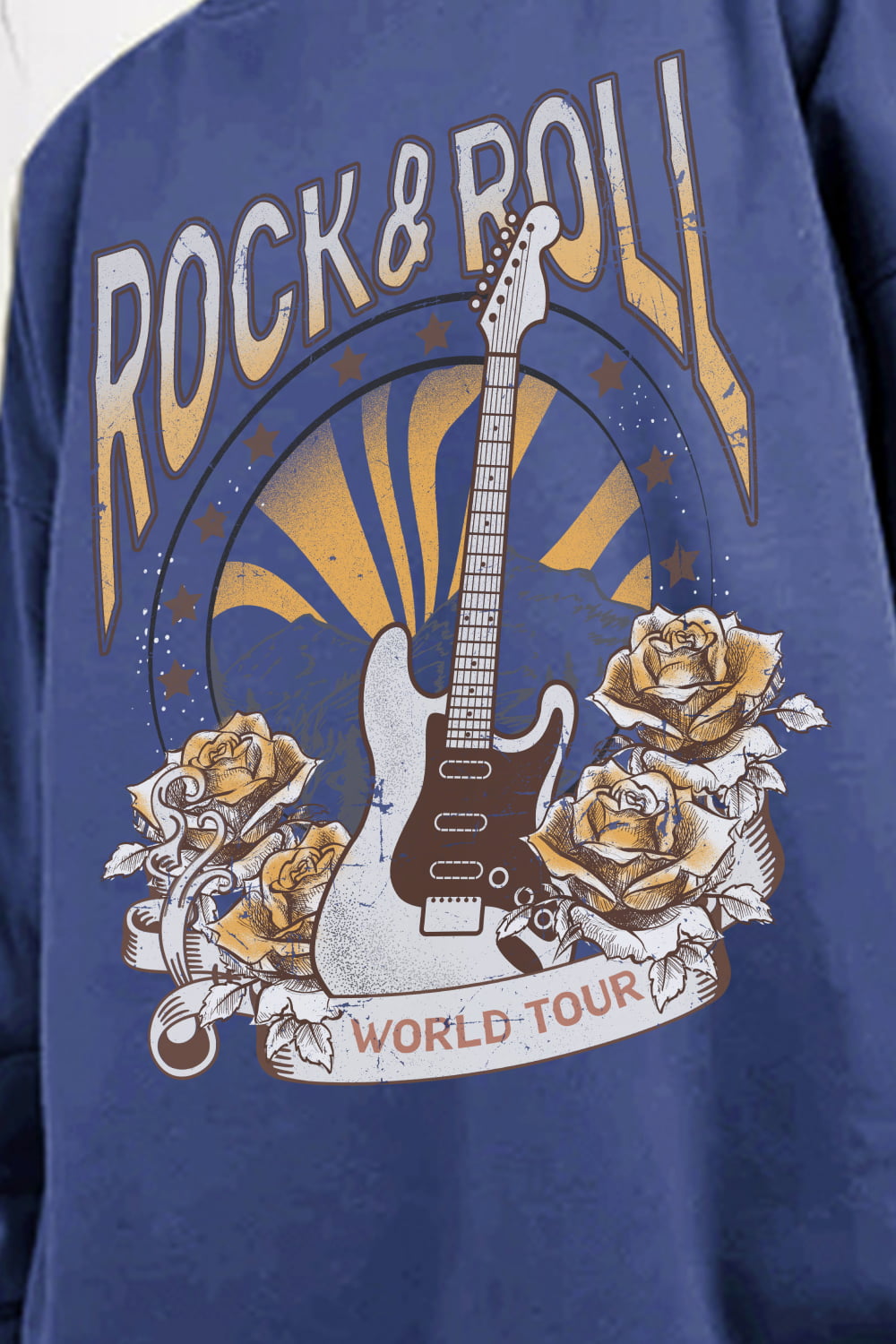 ROCK & ROLL WORLD TOUR Graphic Sweatshirt