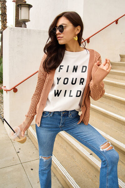 FIND YOUR WILD Short Sleeve T-Shirt