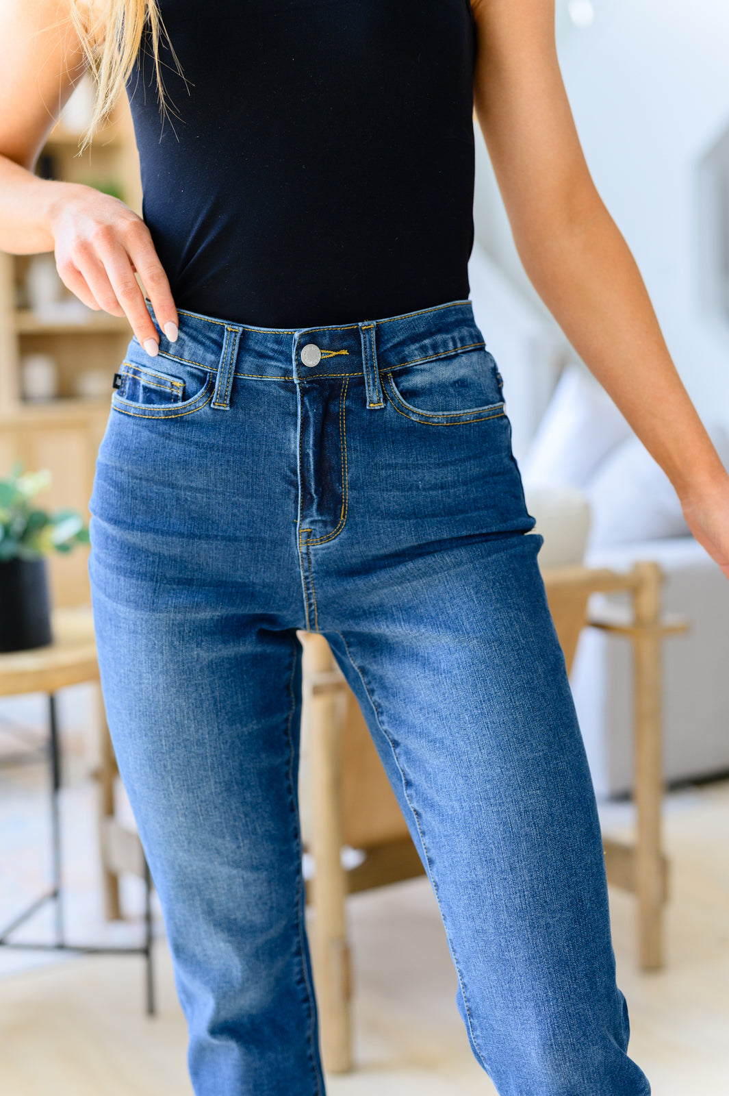 Downtown High Rise Boyfriend Jeans by Judy Blue