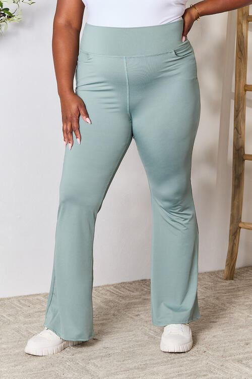 Wide Waistband Sports Pants