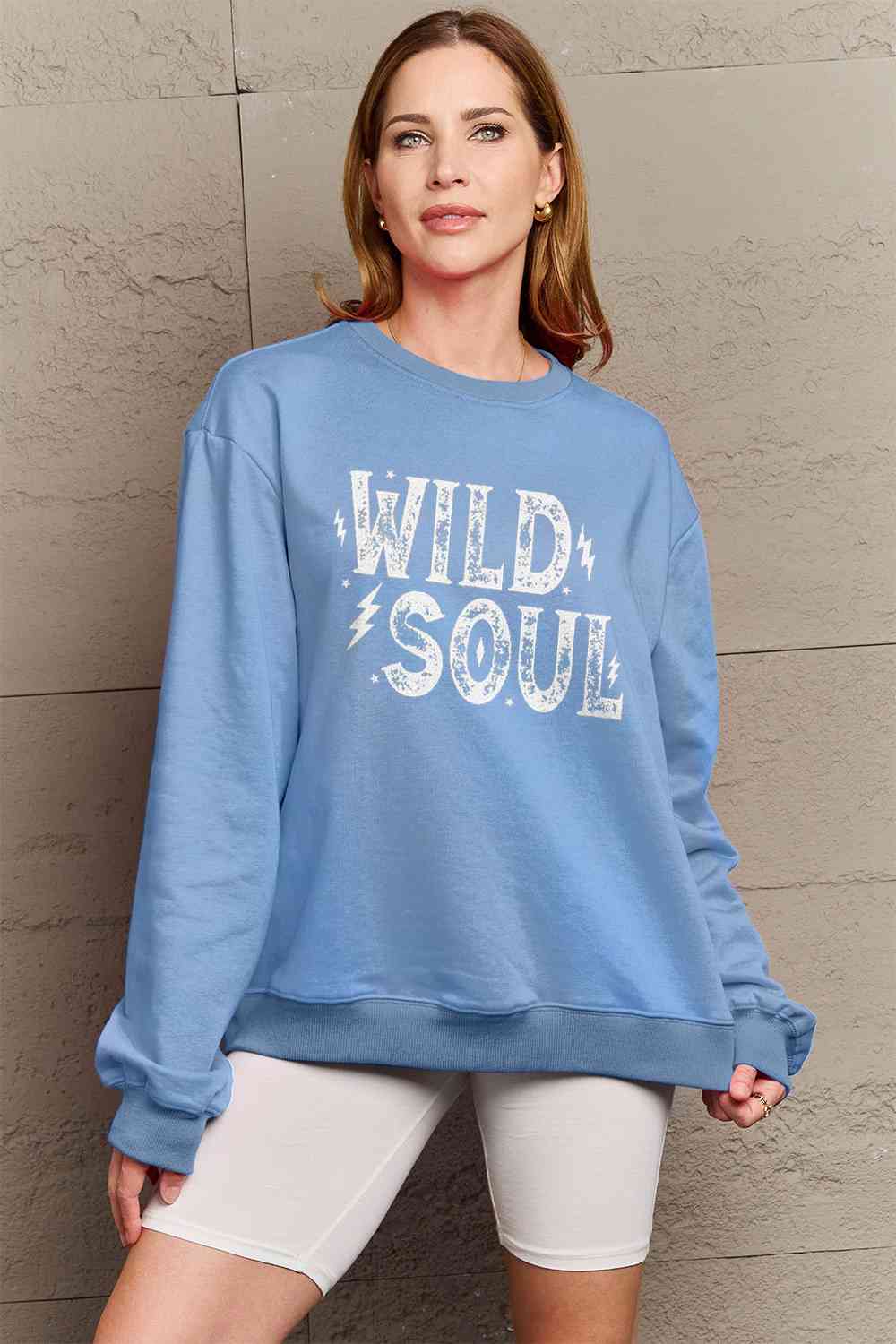 WILD SOUL Graphic Sweatshirt