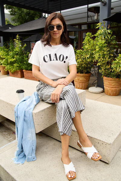 CIAO Round Neck T-Shirt