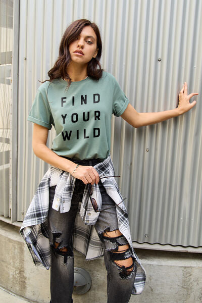 FIND YOUR WILD Short Sleeve T-Shirt