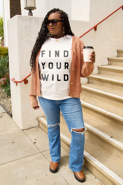 FIND YOUR WILD Short Sleeve T-Shirt